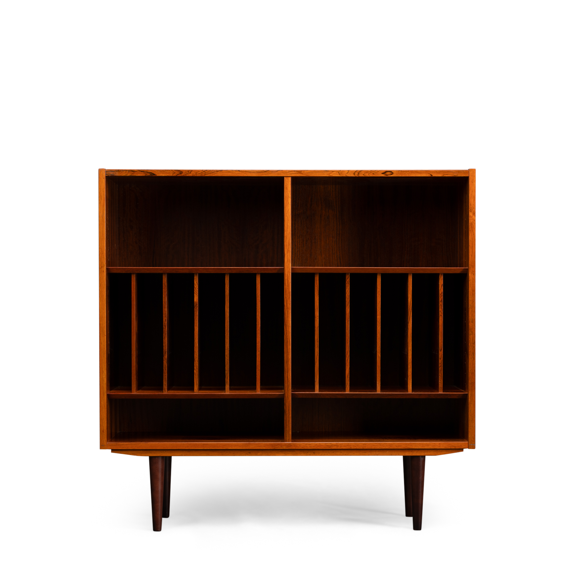 Bookcase wit LP-rack
